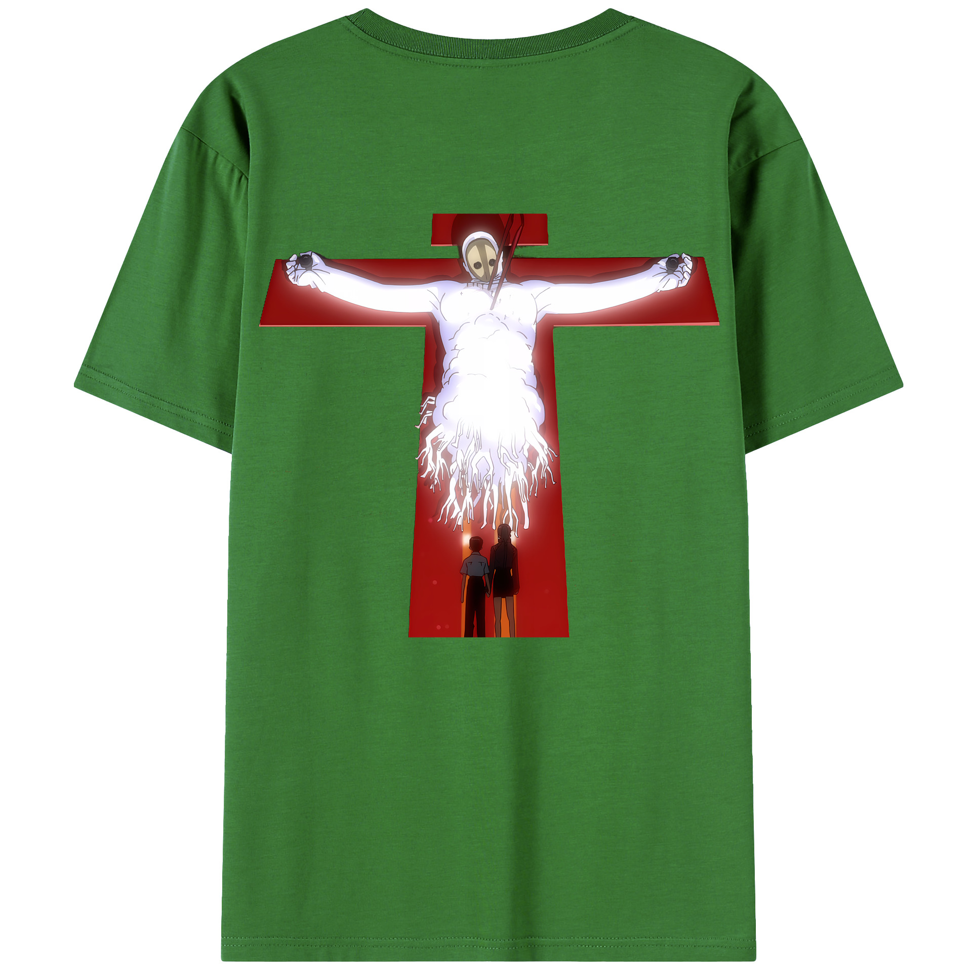 （画像用） EVA 新世紀エヴァンゲリオン レディース半袖Tシャツ(バックプリント)